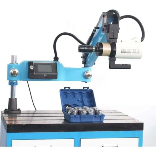 M3-M16 CNC Electric Tapping Machine Servo Motor Vertical Unvertical Tap Power Tool Threading Machine & Collet Chuck Metal Work