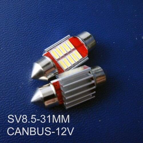 High Quality 31mm Festoon 12V CANBUS LED Car Dome Reading Lights Auto Interior Lamps Super Bright Bulbs free shipping 5pcs/lot