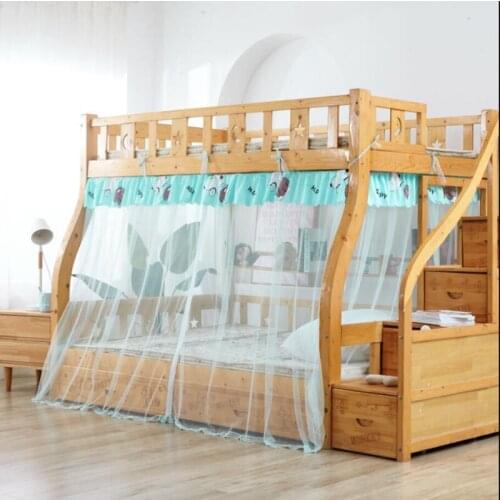 2021 Best Princess Style Bunk Bed Mosquito Net Childrens Room Bedding Student Dormitory Anti-mosquito Physical Repellent F8452