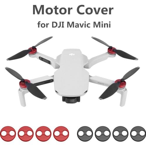 4PCS Aluminum Alloy Motor Cover for DJI Mavic Mini Dustproof Waterproof Motor Protector Motor Caps for Mavic Mini Accessories