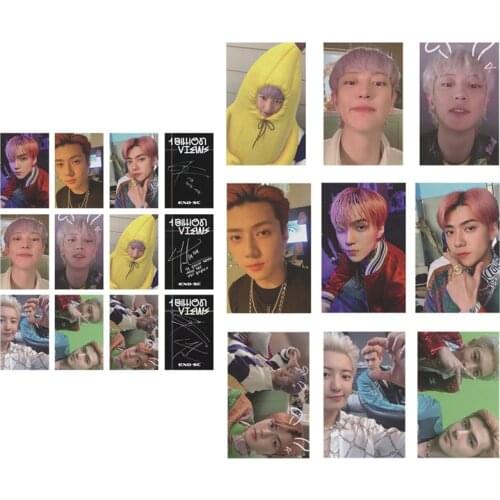 KPOP EXO Album Self Made Paper Card Photo Card Poster HD Photocard Fans Gift Collection