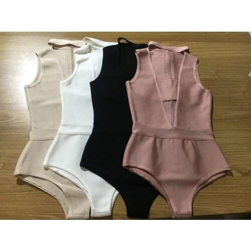 BEAUKEY Women's Turtleneck Bodysuit