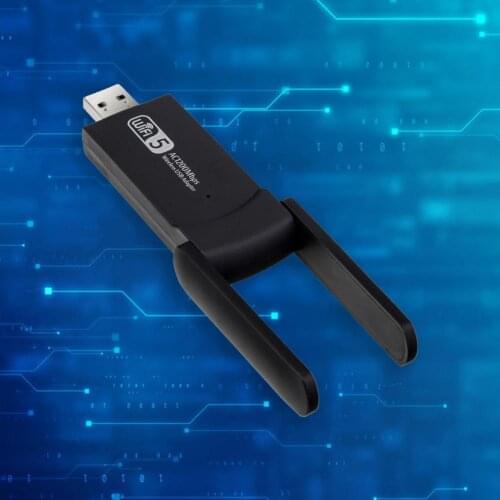 RTL8812BU Wireless Wifi Antenna Dual Frequency Band 1200M USB AC Network Card for PC