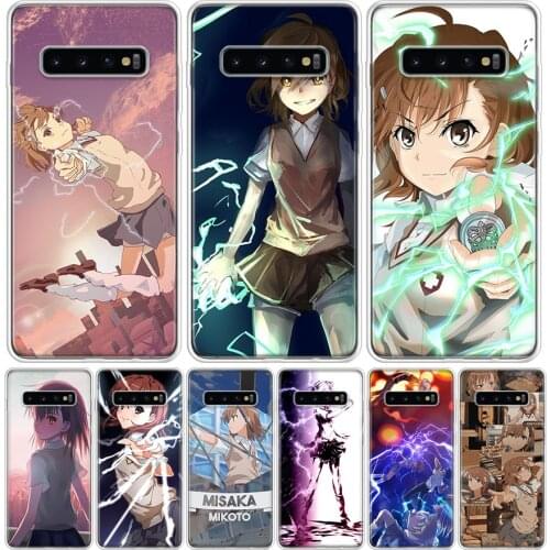 Toaru Kagaku no Railgun S Phone Case For Samsung Galaxy A50 A70 A30S A51 A71 A10 A20E A40 A90 A20S M30S A6 A7 A8 A9 Plus Coque