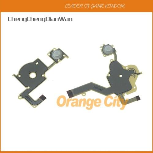 ChengChengDianWan For PSP 2000 PSP2000 Direction Cross Button Left Key Volume Right Keypad 3 in 1 Flex Cable D-pad 10sets/lot