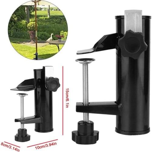 Courtyard Umbrella Fixed Clamp Bracket Clamp Balcony Umbrella Stand Outdoor Table Fixed Umbrella Stand Day Protection Fixed Clip