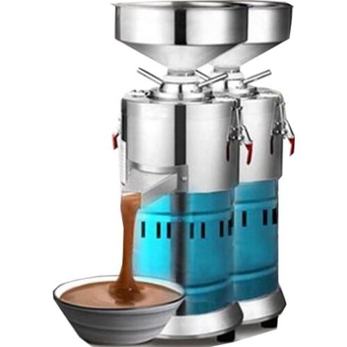 2021 New Commercial Electric Sesame Peanut Butter Machine Paste Grinding Grinder