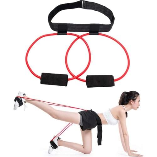 Exercise Band Leg Training Rope Set Fitness Resistance Band Basketball Tennis Jumping Agility Trainer Rubber Pull Rope