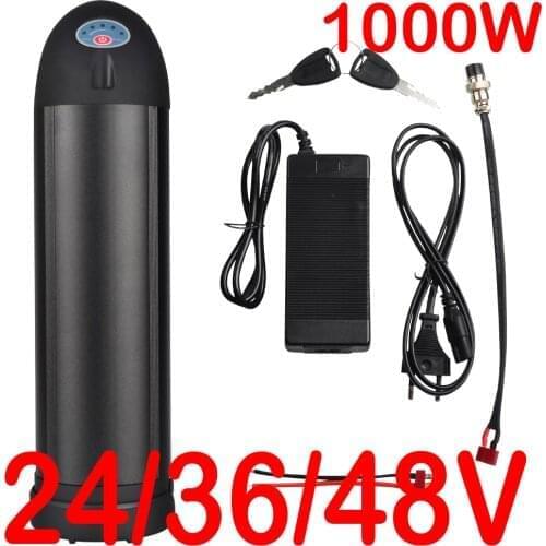 24V 36V 48V Electric Bike Battery 500W 1000W 24V 36V 48V 10AH 12AH 13AH 15AH 17AH 18AH 20AH 25AH 30AH Ebike Lithium Battery Pack