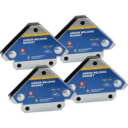 4pcs Magnetic Welding Holders Multi-angle Solder Arrow Magnet Weld Fixer Positioner Ferrite Holding Auxiliary Locator Tools