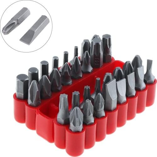 33 in 1 Solid Screwdriver Suit with Hexagonal and Torx Special Batch Charging Drill Shaped Screwdriver Tool for Screw