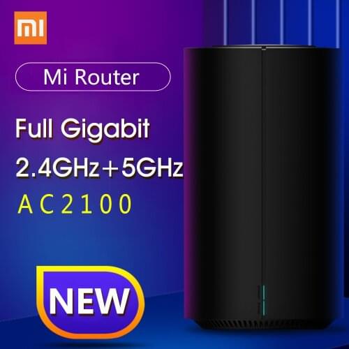 Original Xiaomi Mi Router AC2100 Gigabit Ethernet Port 2.4G 5G dual-band 2100M wireless Game home 360° WIFI through wall APP