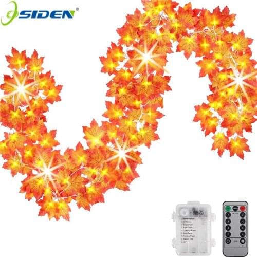 Holiday string lights Battery 30led outdoor garden halloween thanksgiving christmas party decoration