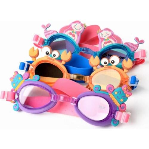 Winmax Adjustable Kids Swimming Goggles Anti Fog Waterproof Swim Pool Water Diving Accessories Glasses Cute Eyeglasses Eyewear