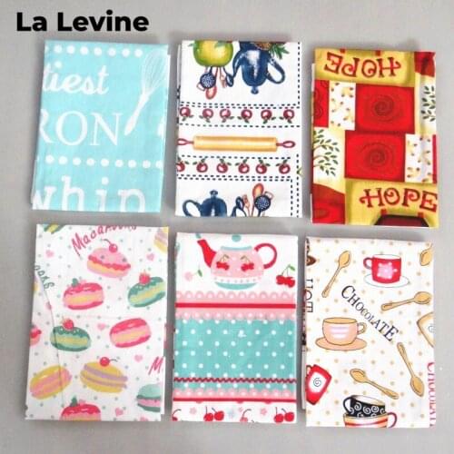 Napkin Cartoon Print Table Placemats Cotton Cute Children Anti-scald Mat Kitchen Accessories Decoration Restaurant Home Placemat