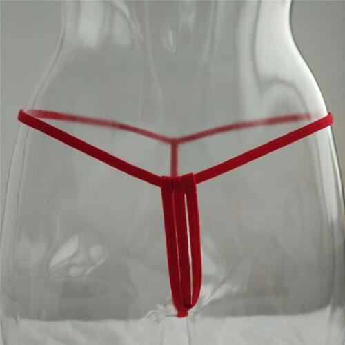 Mens panties sexy underwear men underpants gay micro Thongs tanga Solid color Hollow out Open file Unisex String Fun Breathable