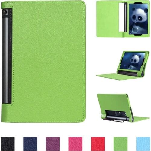 Ultra Slim Funda YOGA Tab 3 10 YT3-X50M YT3-X50f Case Cover for Lenovo YOGA Tab 3 10.1 X50F X50M 10.1 Flip Flio Case ZA0H0064US