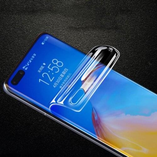 9D Soft TPU Protective Hydrogel Film For Huawei P40 Full Cover Nano p40 pro Front Screen Protector (Not Glass)