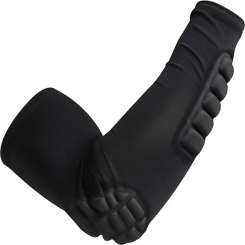 1Pc Arm Sleeve Armband Elbow Sport Basketball Football Anti-Slip Anti-Collision Brace Support Elastic Protective Pad Arm Guard