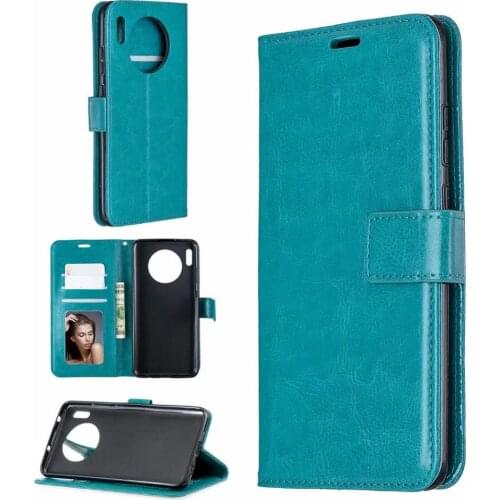 10pcs/lot Soft TPU + PU Leather Crazy Horse Wallet Case For Huawei Mate 30 Mate 30 Lite Mate 30Pro Mate 10 Lite Nova 2i