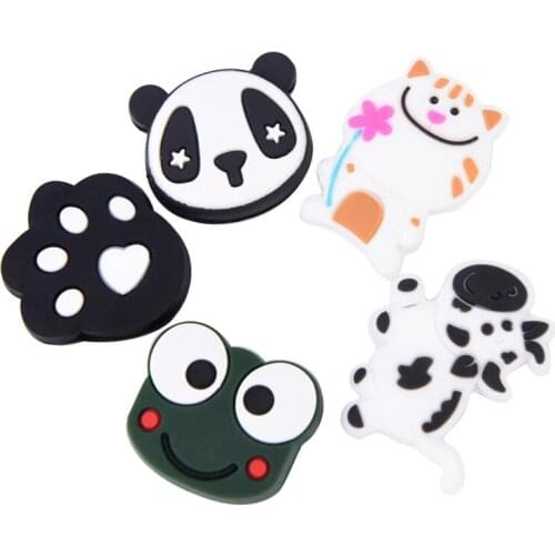Tennis Accessories 2PCS/LOT Lovely Cartoon Panda Tennis Racket Shock Absorber Tennis Squash Racquet Vibration Dampeners
