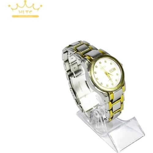 Free shipping wholesale 10pc/lot rotating Watch display watch holder Transparent watch display rack props watch frame