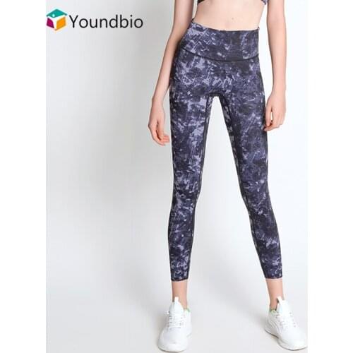 YOUNDBIO Tie Dye Seamless Leggings For Women Sport Gym Fitness Yoga Pants Camouflage Tights Female Workout High Waist Leggings