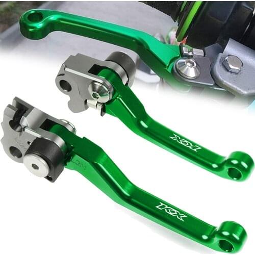 For Kawasaki KX65 KX85 KX125 KX250 KX250F KX450F Dirt Bike For KX 65 85 125 250 250F 450F F CNC Motorcycle Brake Clutch Lever