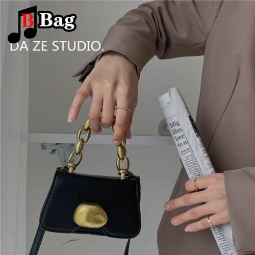 French advanced sense summer chain Mini tote bag womens 2021 new fashion one shoulder messenger bag Crossbody bag