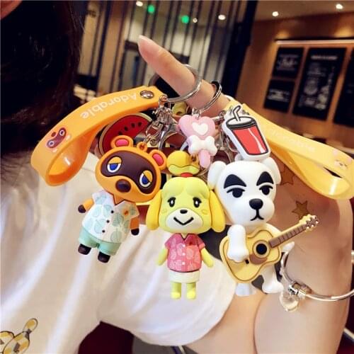 Hot Anime Cos Keychain Tom Doll Car Keychains Holder Bag Pendant Small Cute Keyring Accessories