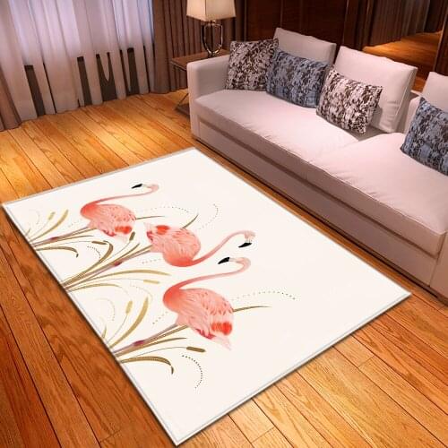 Flamingo Series Carpet Bedroom Anti-slip Carpet\Floor Mat Home Decoration Carpet Used For Family Living Room Bedroom Decoration