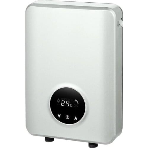 Instant electric water heater thermostatic bath with smart touch display, simple operation, power saving