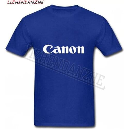Men t shirt Photography Canon anniversary version creative fashion brand T-shirt high-quality shirt short-sleeved Tshirt 0216