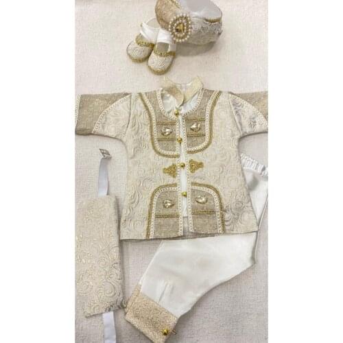 Male Baby Mevlüt Set Prince Team 6 Piece Kaftan Model