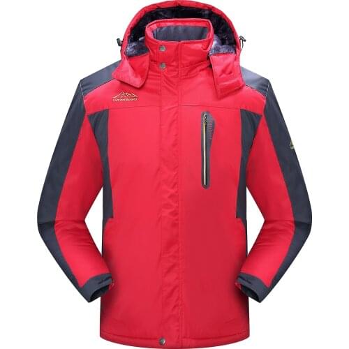 New arrival mens fashion super large Autumn Winter Thicker Mountaineering Clothes Jacket Men plus velvet plus size LXL-7XL8XL9XL