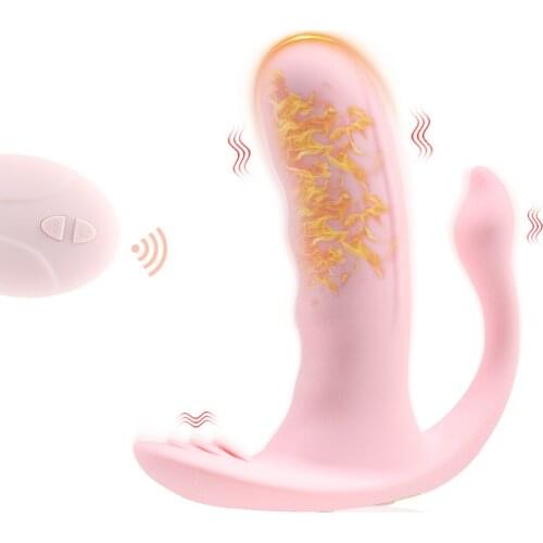 Wearable Butterfly Dildo Vibrator G Spot Sex Toys for Women 10 Speeds Vibrating Clitoris Stimulator with Remote Control Panties