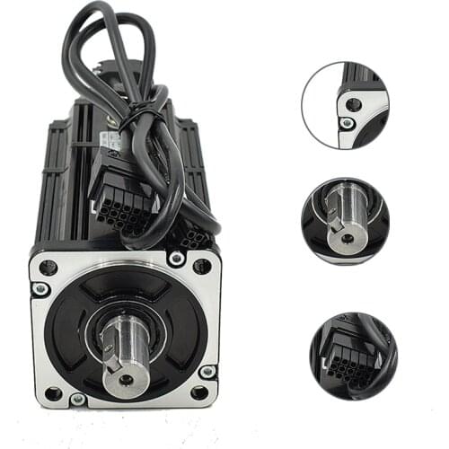 86MM 750w 3.5nm AC Servo Motor 220V 3000r/min with 2500Line tawaga encoder for CNC Lathe Milling Router