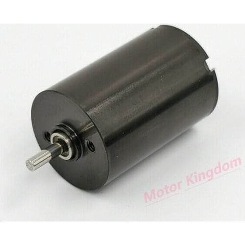 1725 17MM DC 12V 12000RPM High Speed Mute Coreless Motor 2mm Dia Shaft With Double Ball Bearing For Tattoo Machine