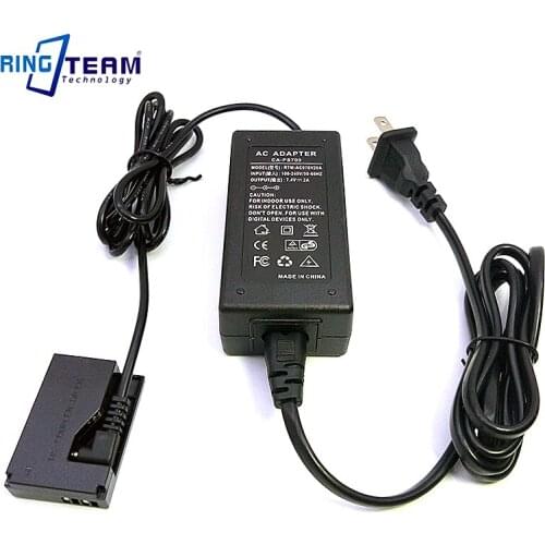 100Set ACK-E15 Charger Camera Power Adapter + DR-E15 DC Coupler LP E12 LP-E12 Dummy Battery for Canon EOS 100D kiss X7 Rebel SL1