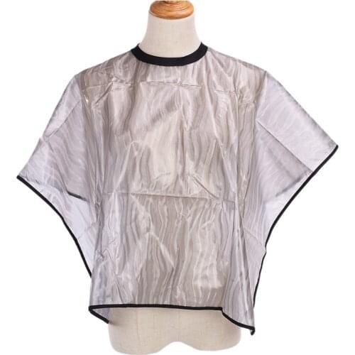 1PCS Home PVC Waterproof Anti Static Shampoo Shawl Cape Ideal Folding Cutting Cape Hair Perming Dyeing Haircut Accessories