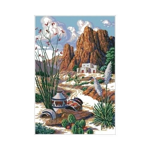 14-Dimensions03801 Southwest mesa Needlework,For Embroidery, Arts Cross stitch kits Set Cross-Stitching Home Decor