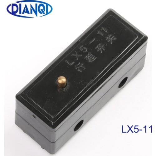 5x LX5-11 Micro Inching Switch 3 Screw Terminal Panel Mount Roller Plunger Momentary Micro Travel Witches Button Limit Switch