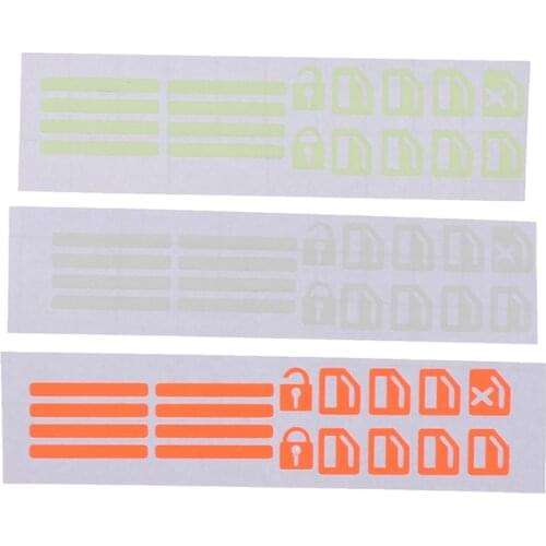 Car Sticker Car Window Switch Luminous Sticker Door Window Lift Button Sticker