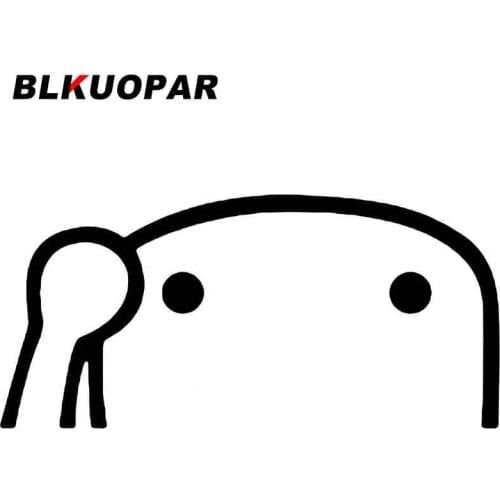 BLKUOPAR Car Stying Cool Graphics Domo Sticker VAN Motorcycle JDM Car Vinyl Graphics Decals Creative Decoration