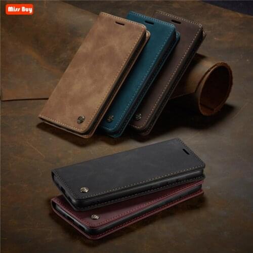 Vintage Leather Flip Case for Samsung Galaxy S20 Plus Ultra S7 edge S8 S9 Plus Case Luxury Book Cover Slim Protective Fundas