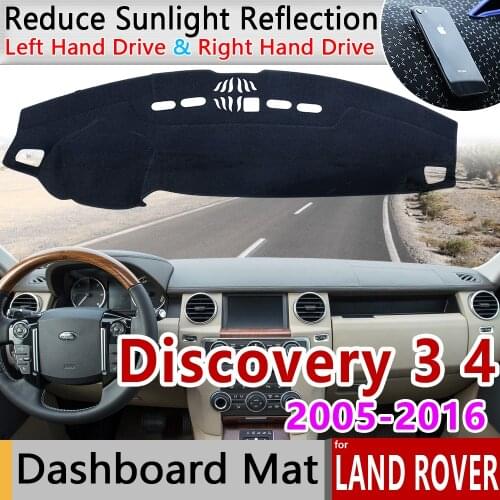 For Land Rover Discovery 3 4 2005~2016 LR3 LR4 Anti-Slip Mat Dashboard Cover Pad Sunshade Dashmat Car Accessories L319 2006 2007