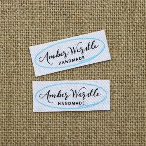 64piece Ironing Labels, Logo or Text, Personalized Brand , Clothing Labels, Custom Design, name tags (YTa05)