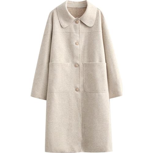 JUN WU Women's Stylish Coats