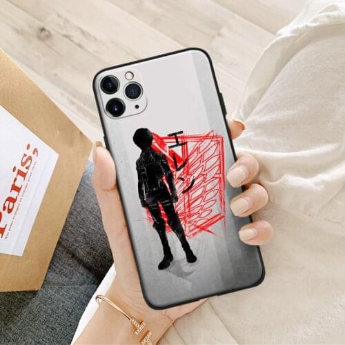 Eren Kruger Shingeki no Kyojin anime For iPhone se 6 6s 7 8 plus x xr xs 11 pro max soft silicone phone case cover shell
