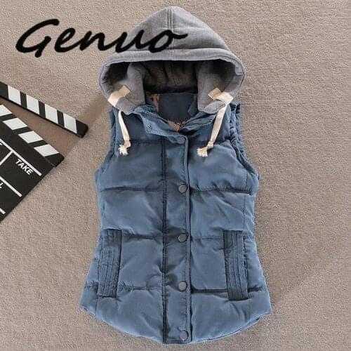 Genuo New 2019 Brand Women Sleeveless Jacket Spring Ultralight Vest Female Slim Vest Womens Windproof Warm Waistcoat